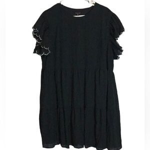 Who What Wear Women’s S/Sleeve Tiered Mini…